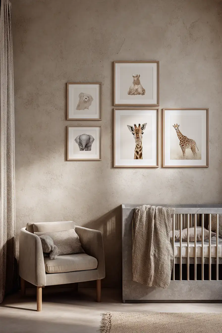 safari baby room