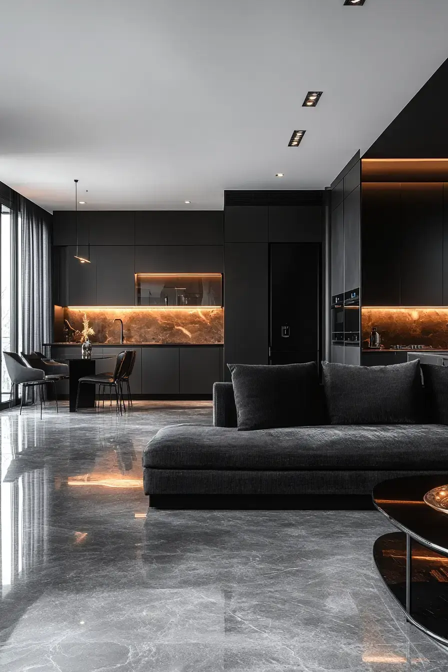 minimalist apartment