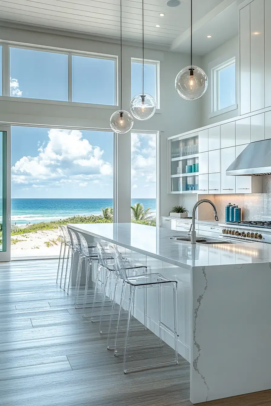 modern coastal kitchen