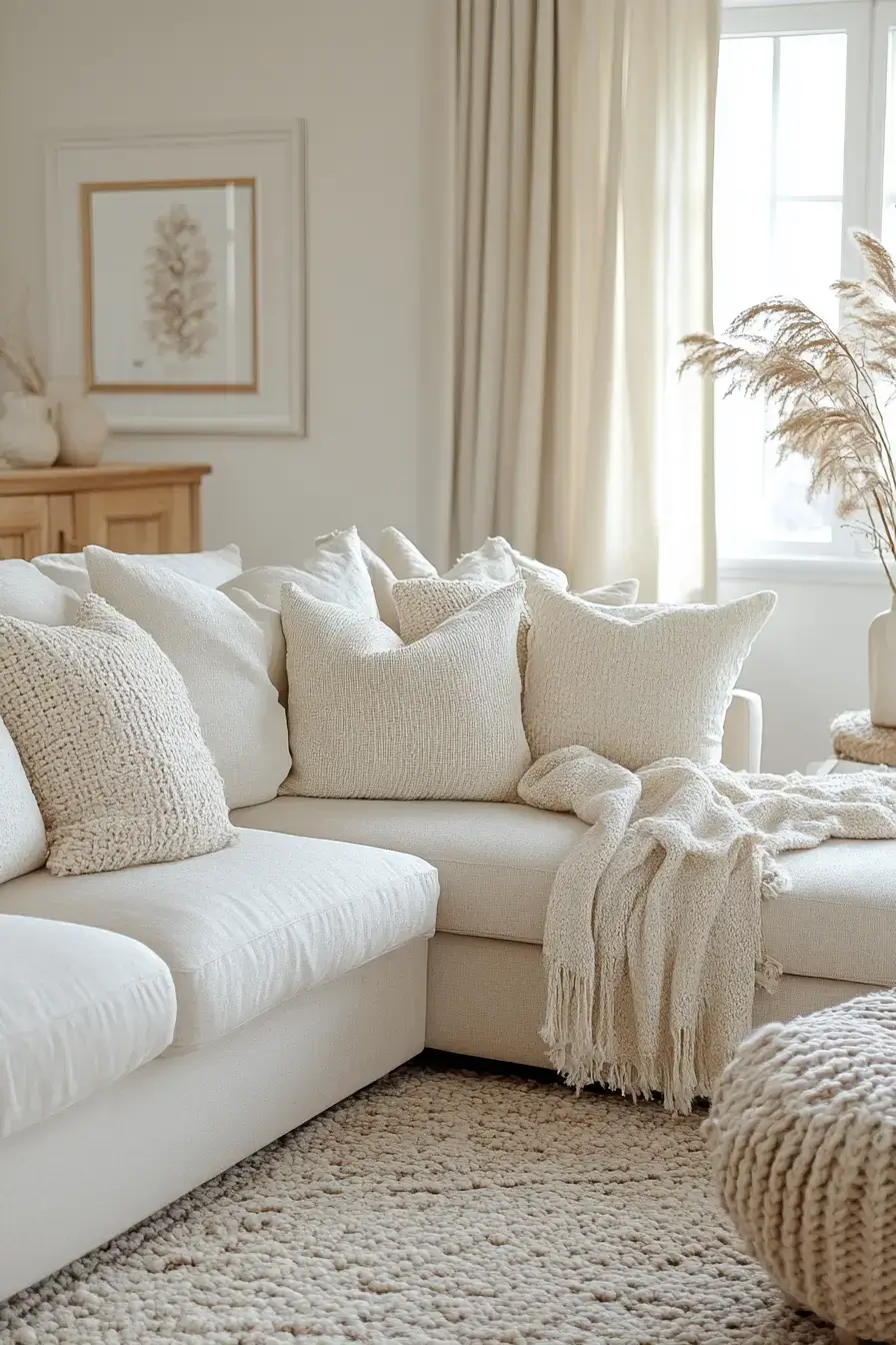beige living room