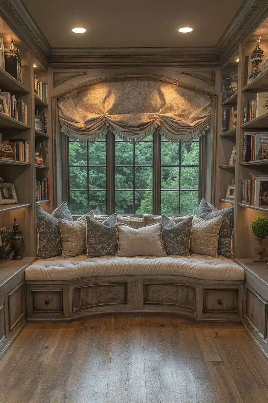 cozy home library