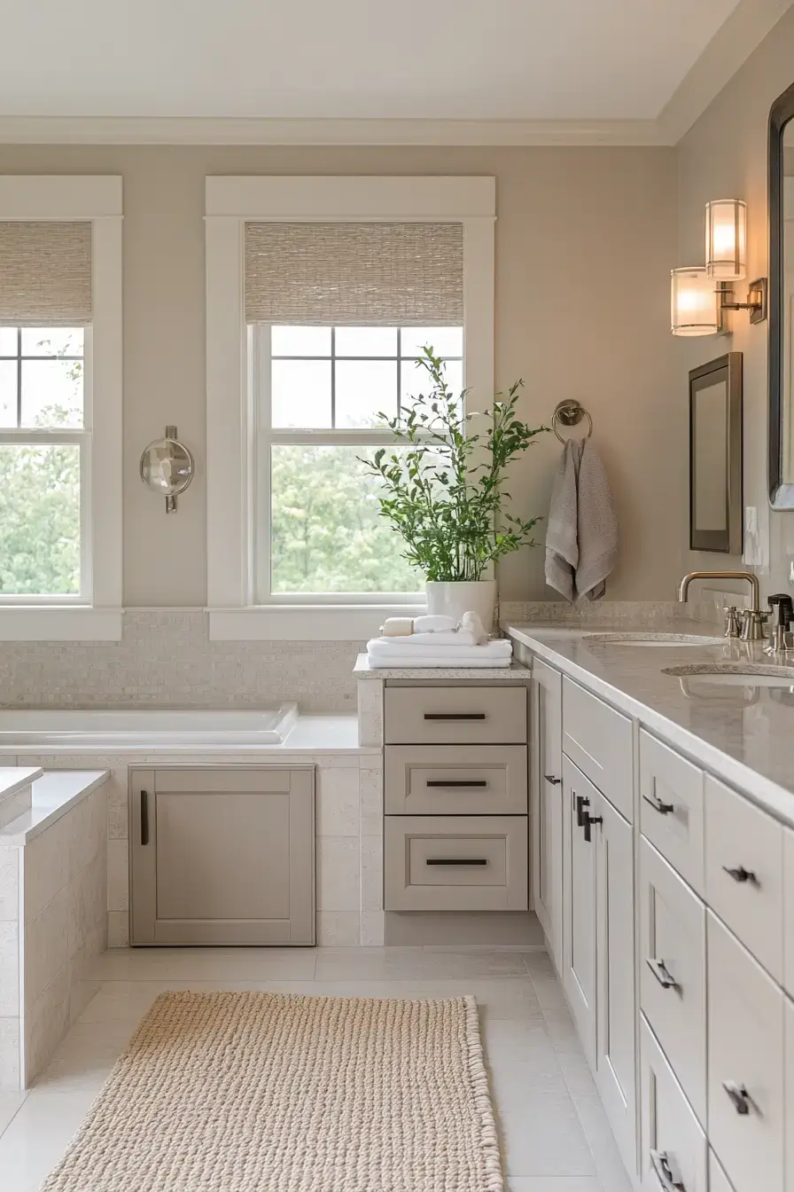 elegant bathroom