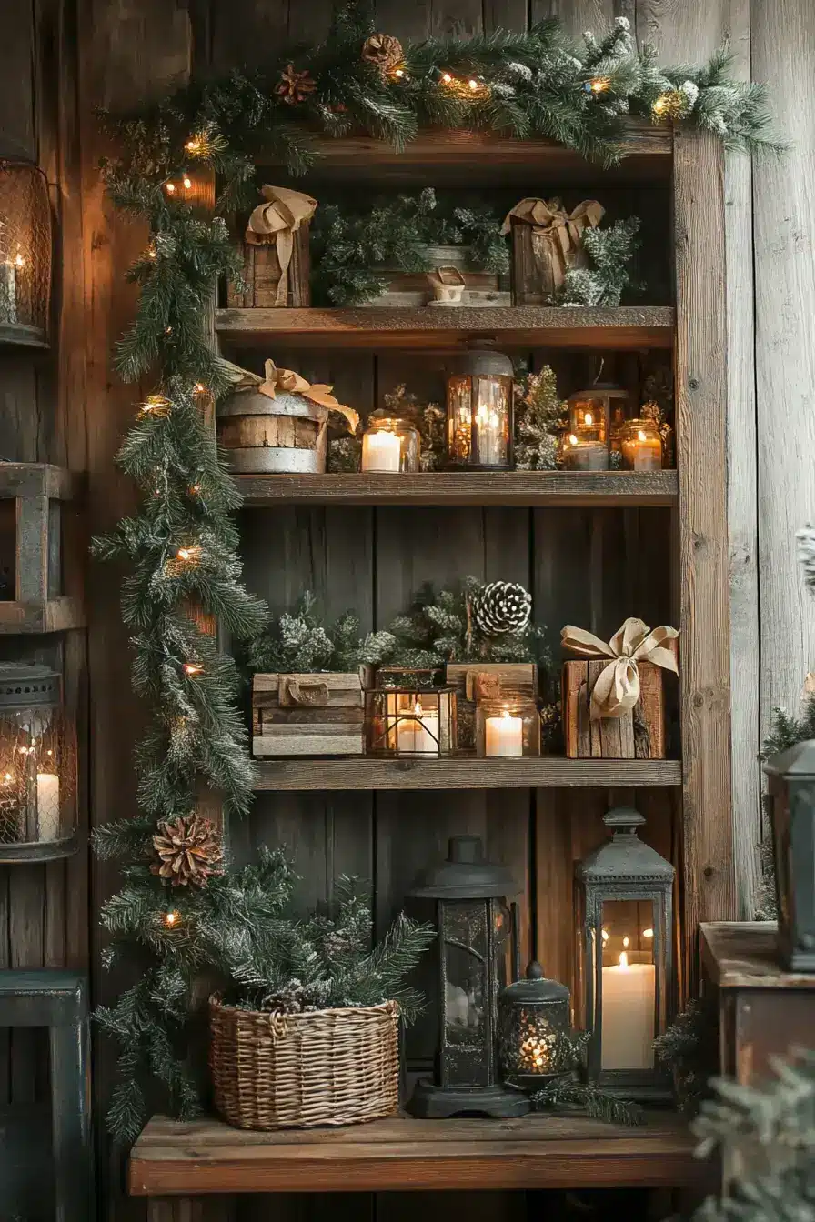 natural christmas decor
