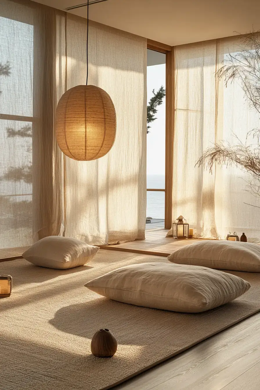 beige living room