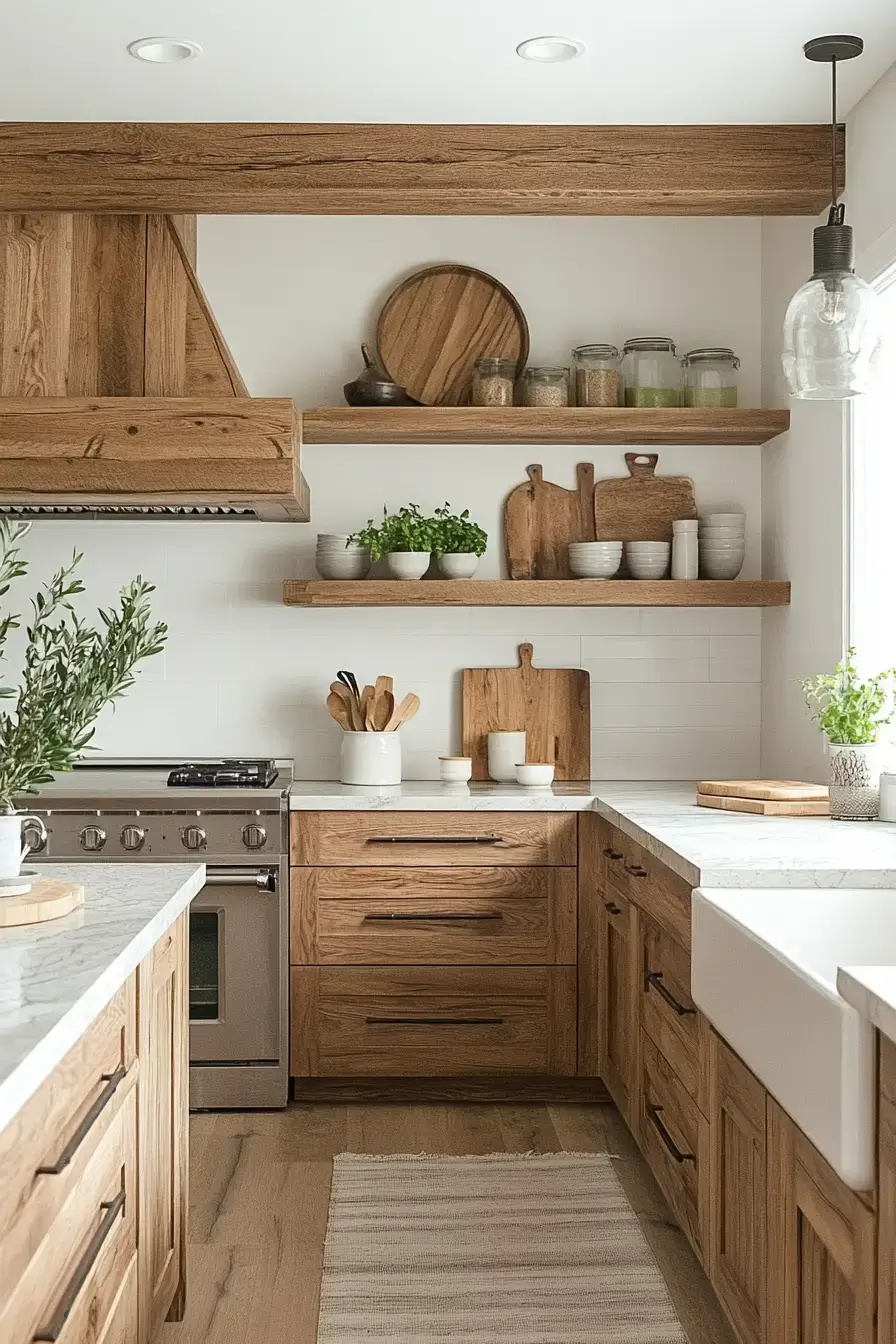 rustic kitchen cabinets