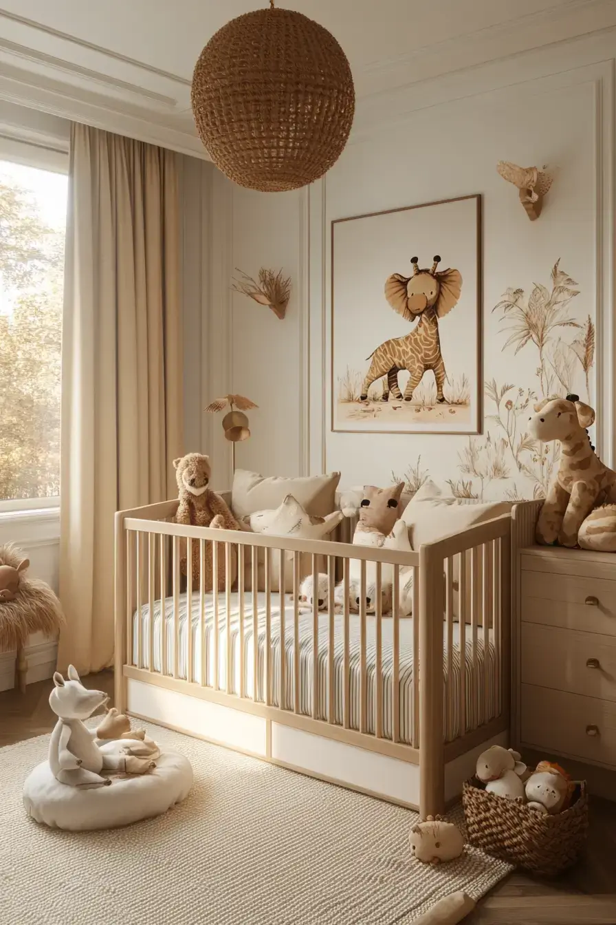 safari baby room