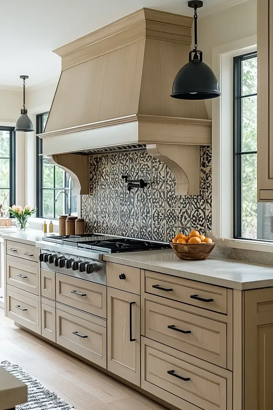 beige kitchen