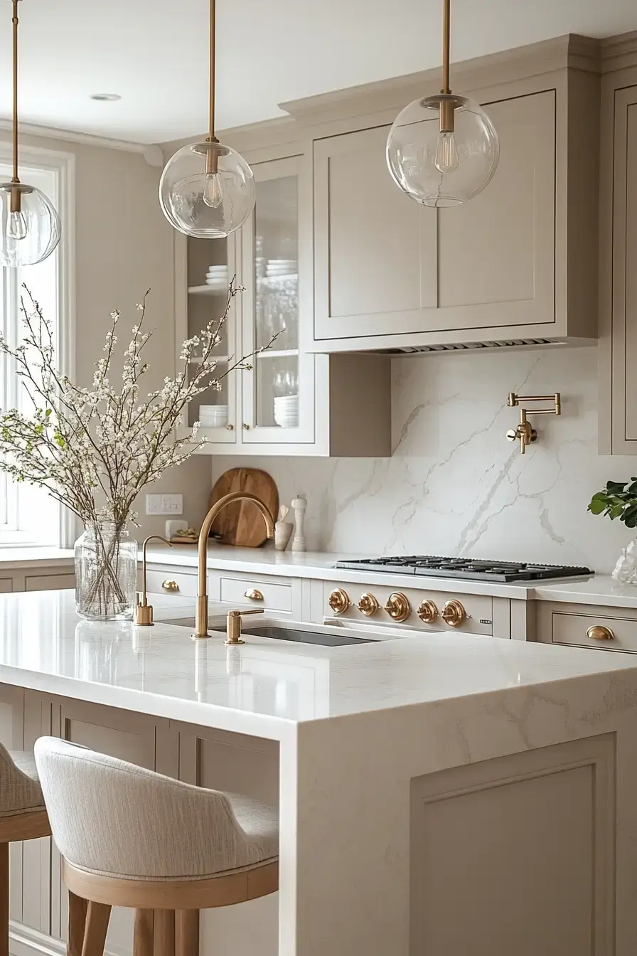 beige kitchen