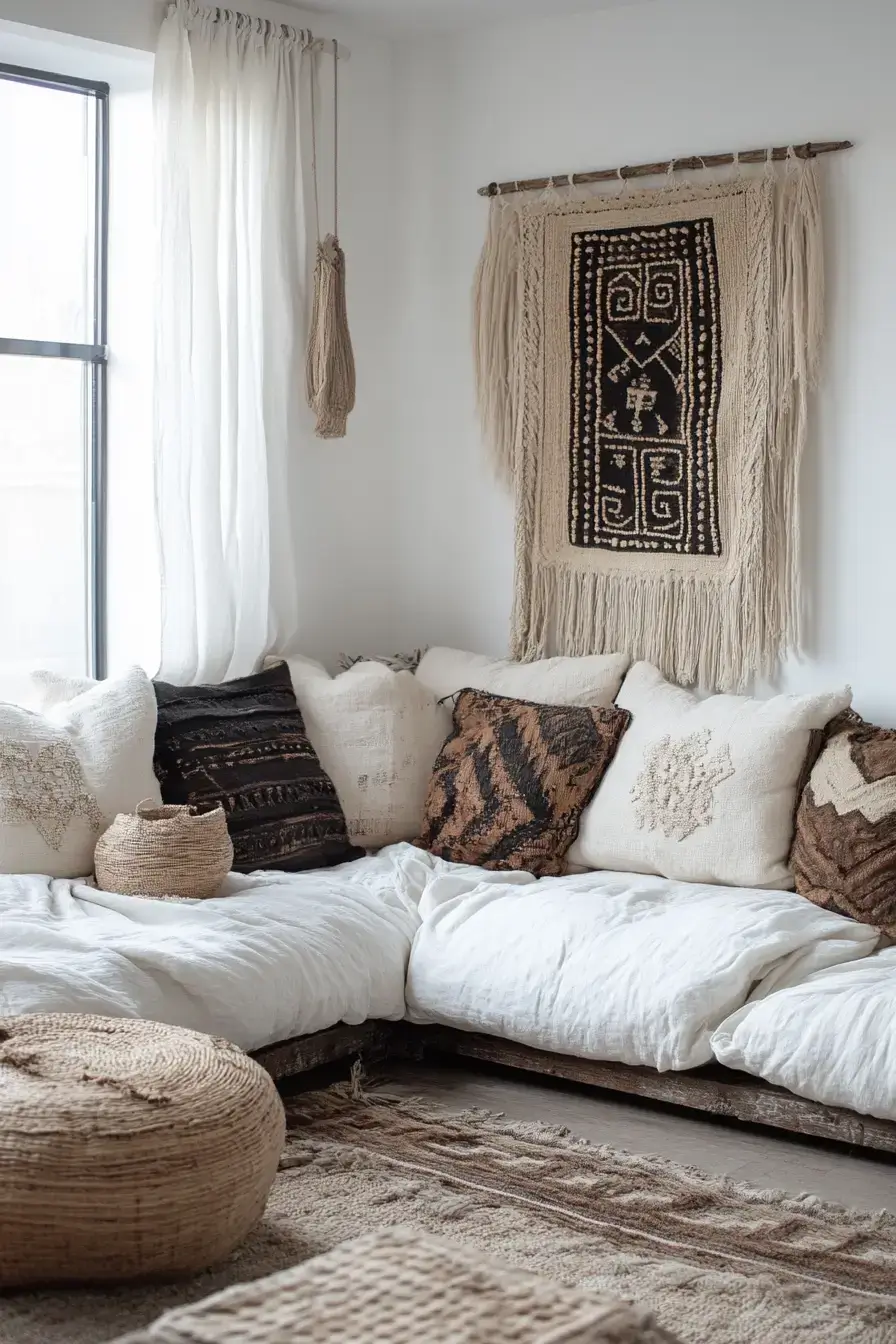afro bohemian style decor