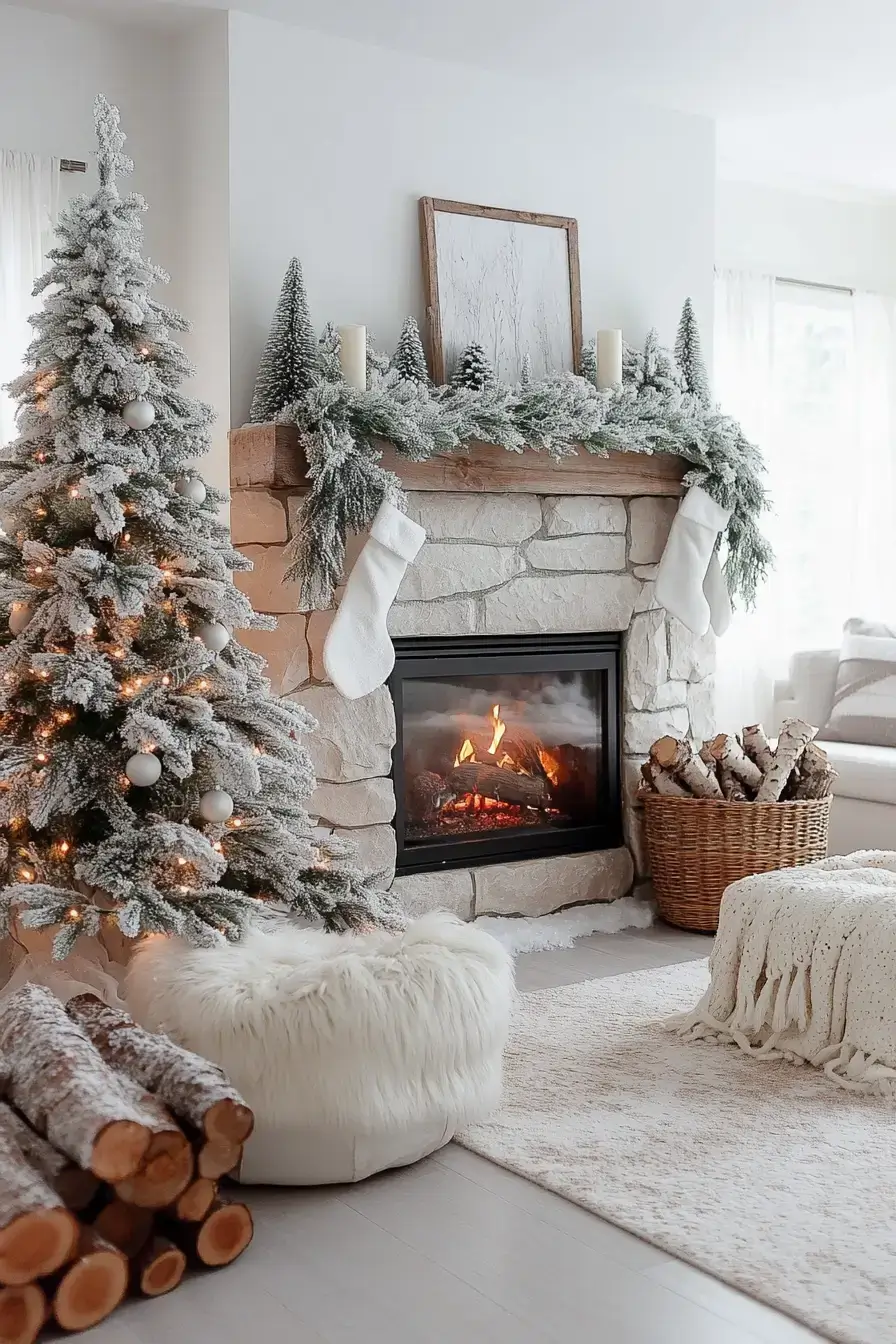 natural christmas decor