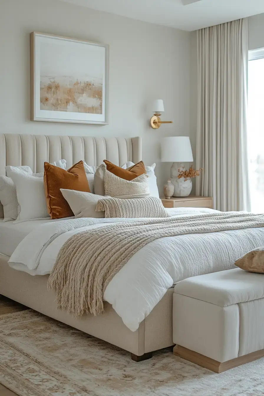 minimalist boho bedrooms