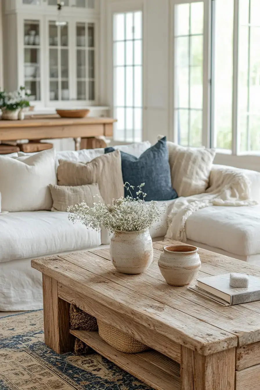 coastal casual living room