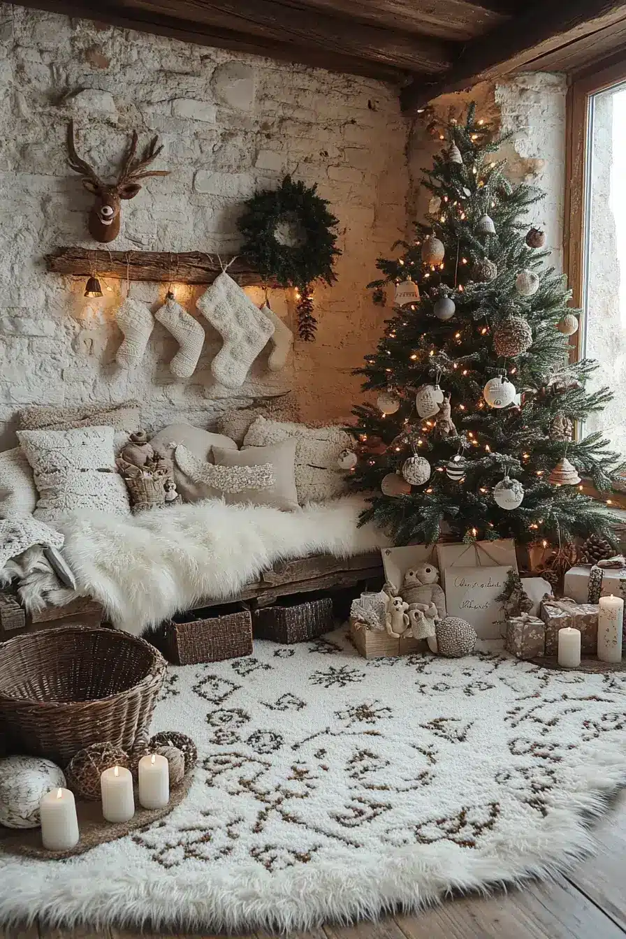 natural christmas decor
