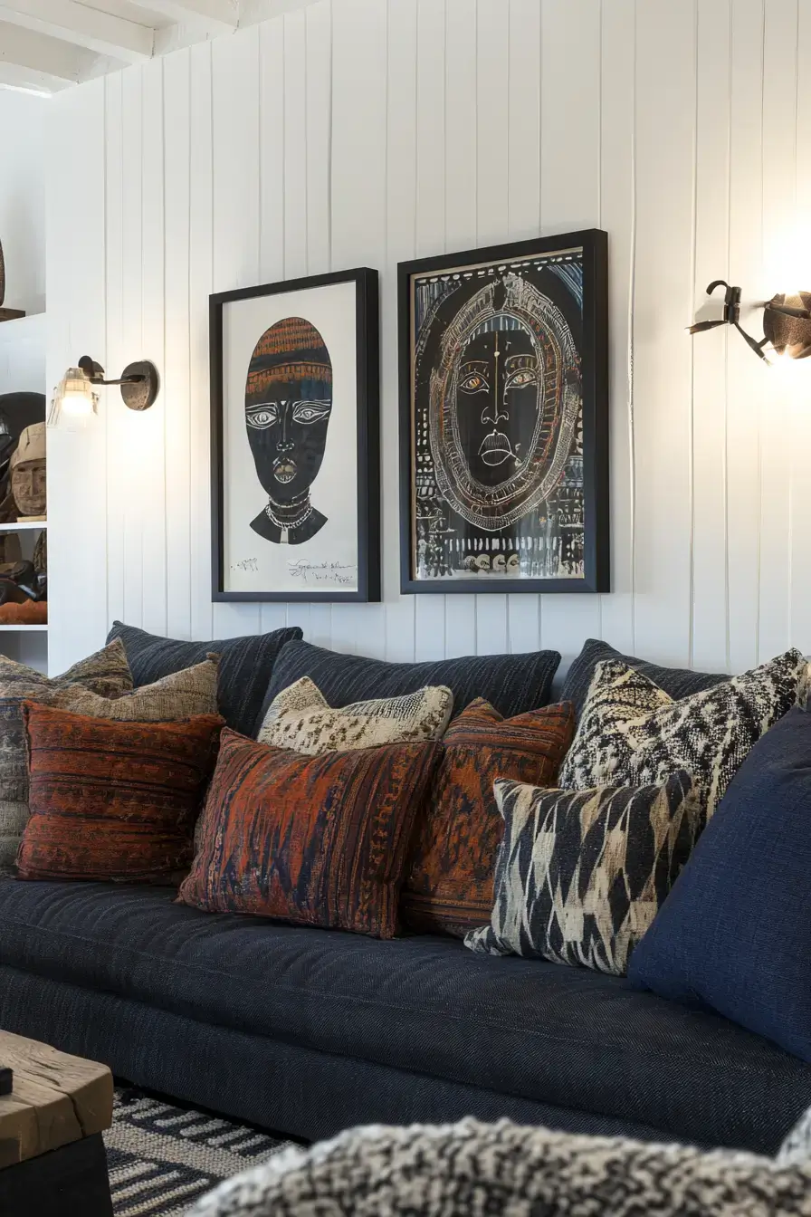 afro bohemian style decor