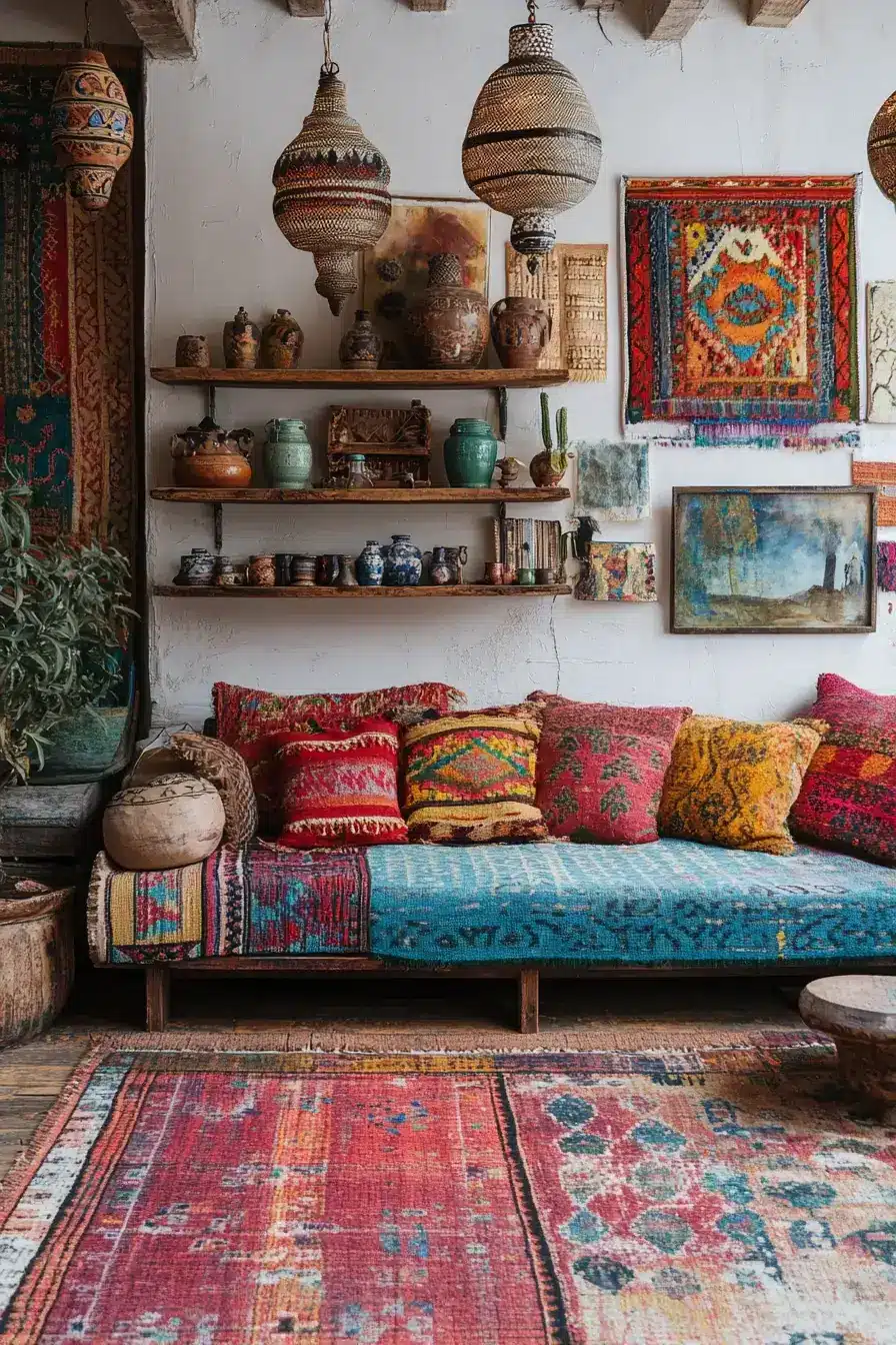 afro boho decor