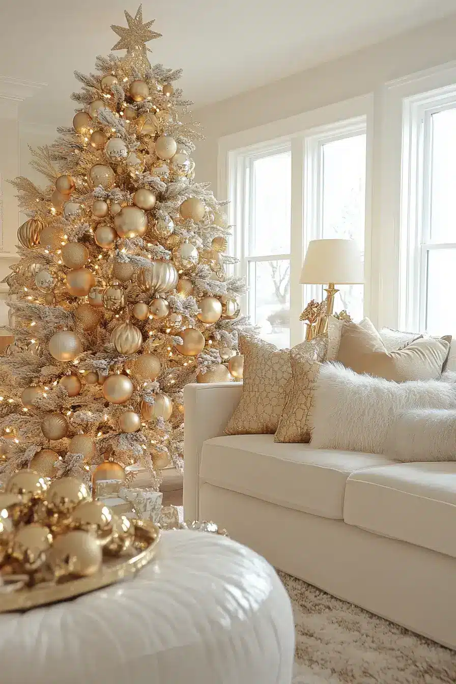 christmas living room