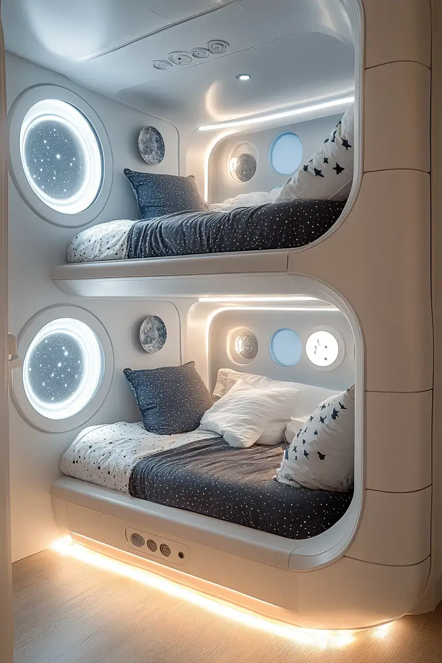 space themed bedroom