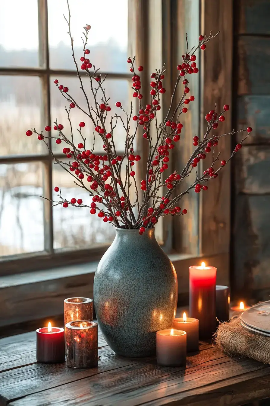 rustic christmas decor