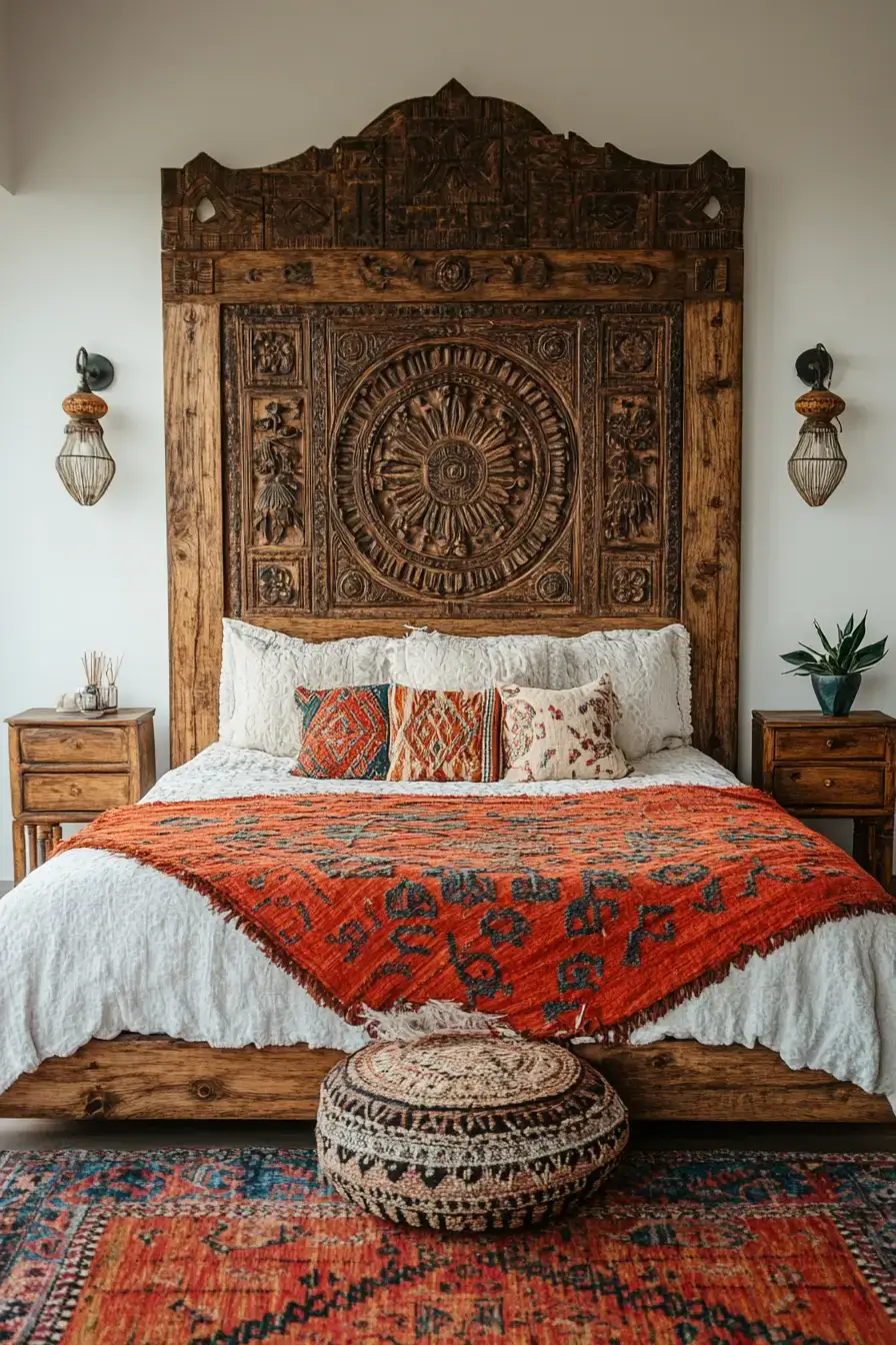 afro boho bedroom
