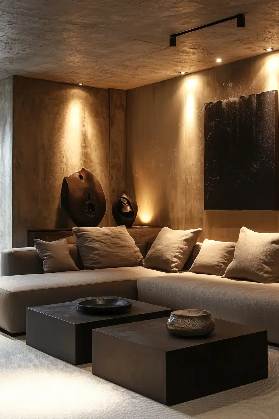 beige living room