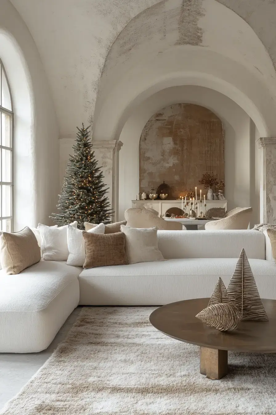 christmas living room