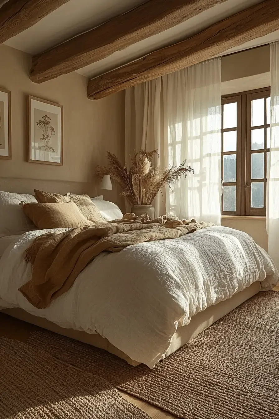 beige bedroom