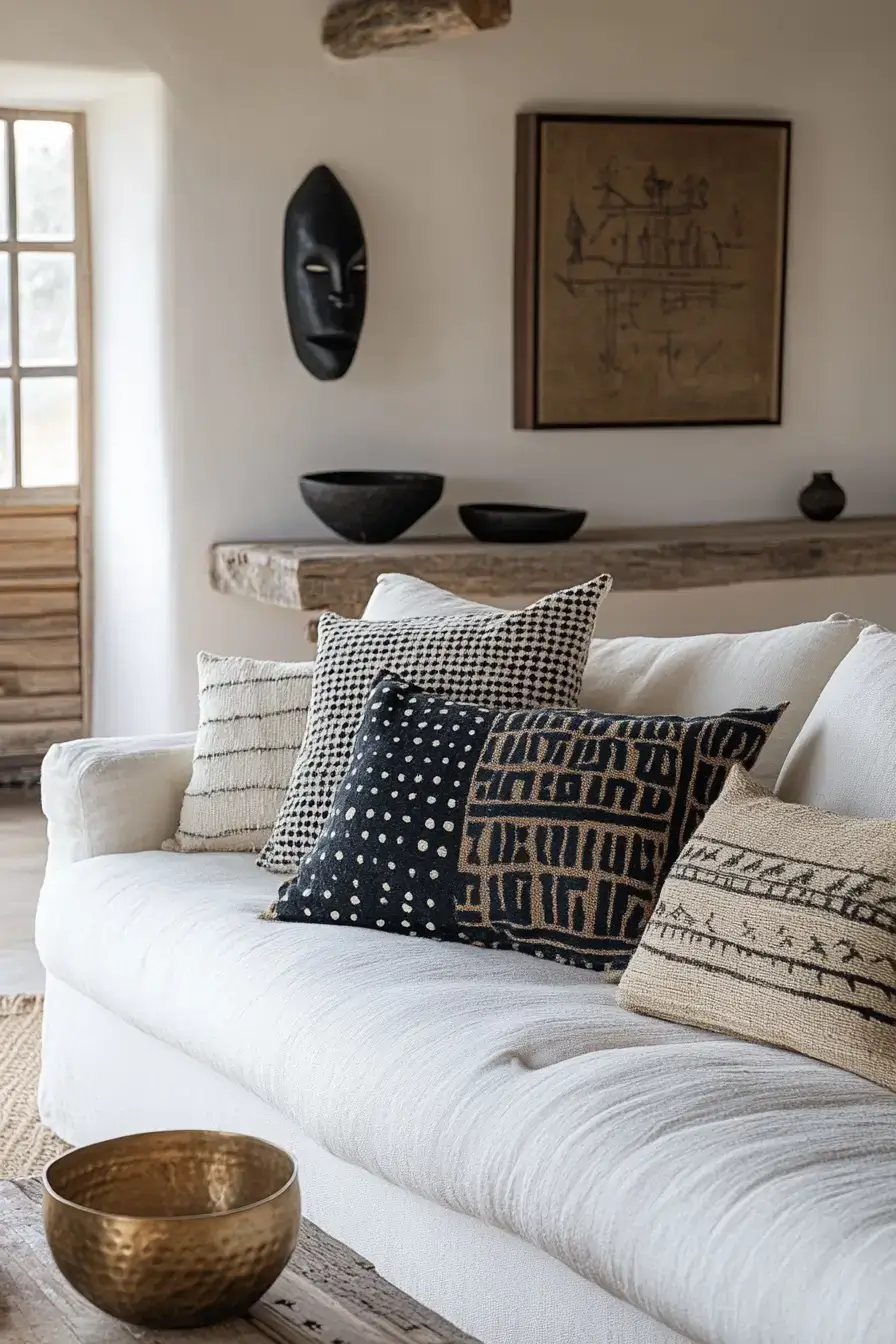 afro bohemian style decor
