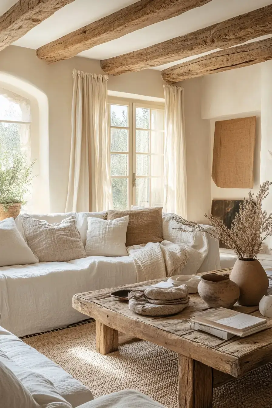 beige living room