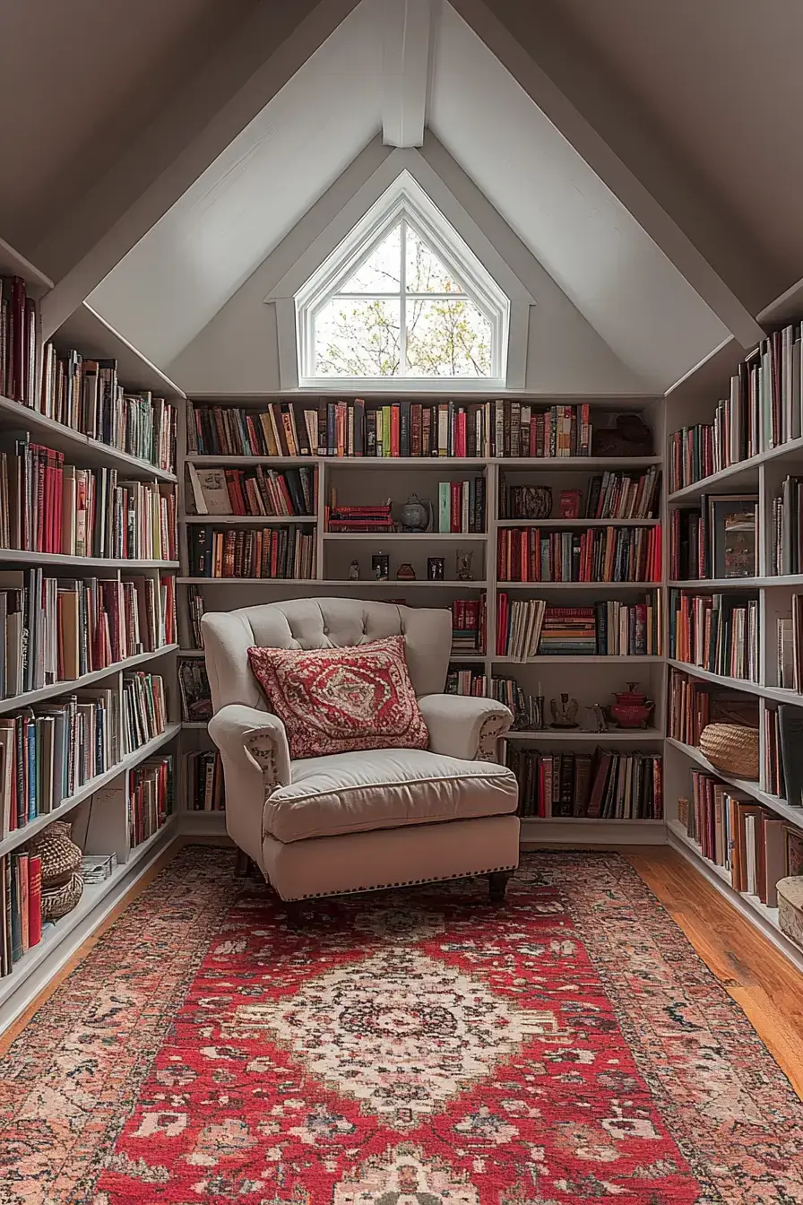 cozy home library