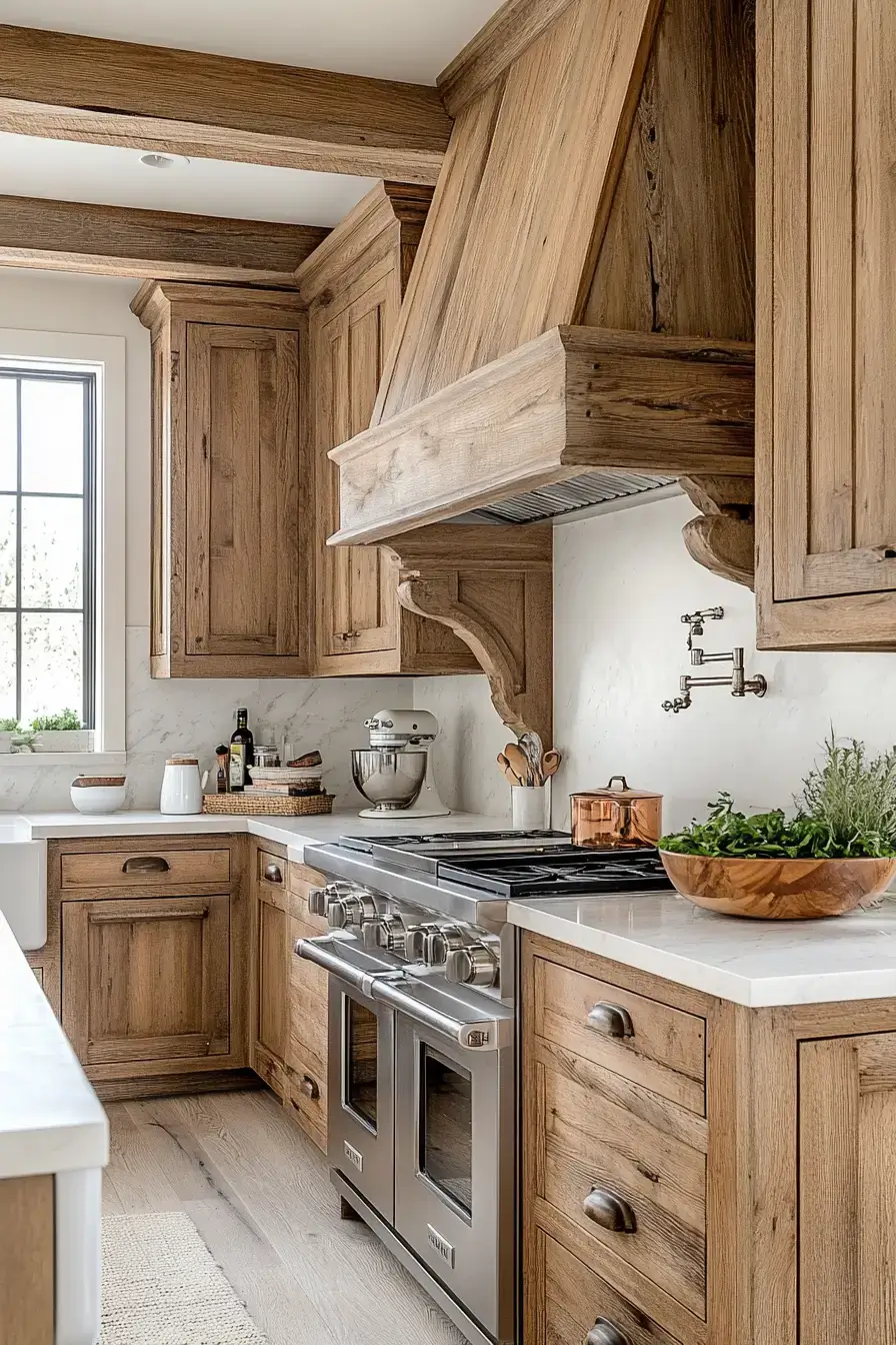 rustic kitchen cabinets