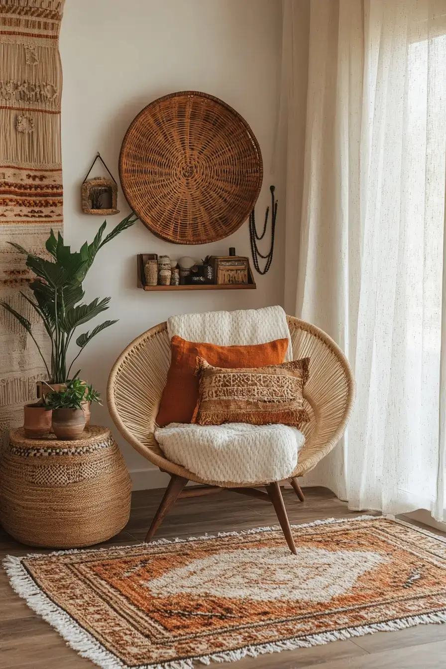 afro boho decor