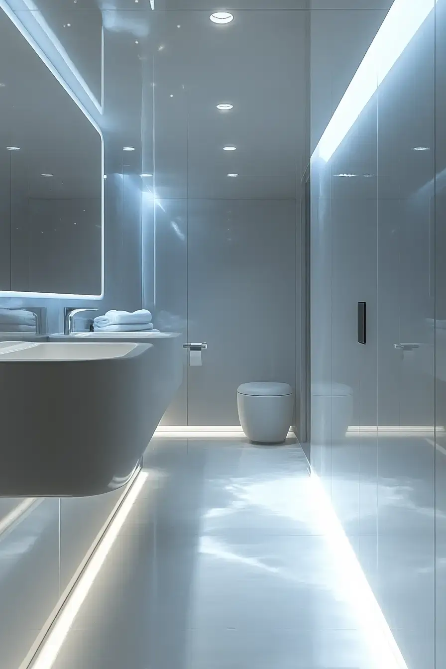 elegant bathroom