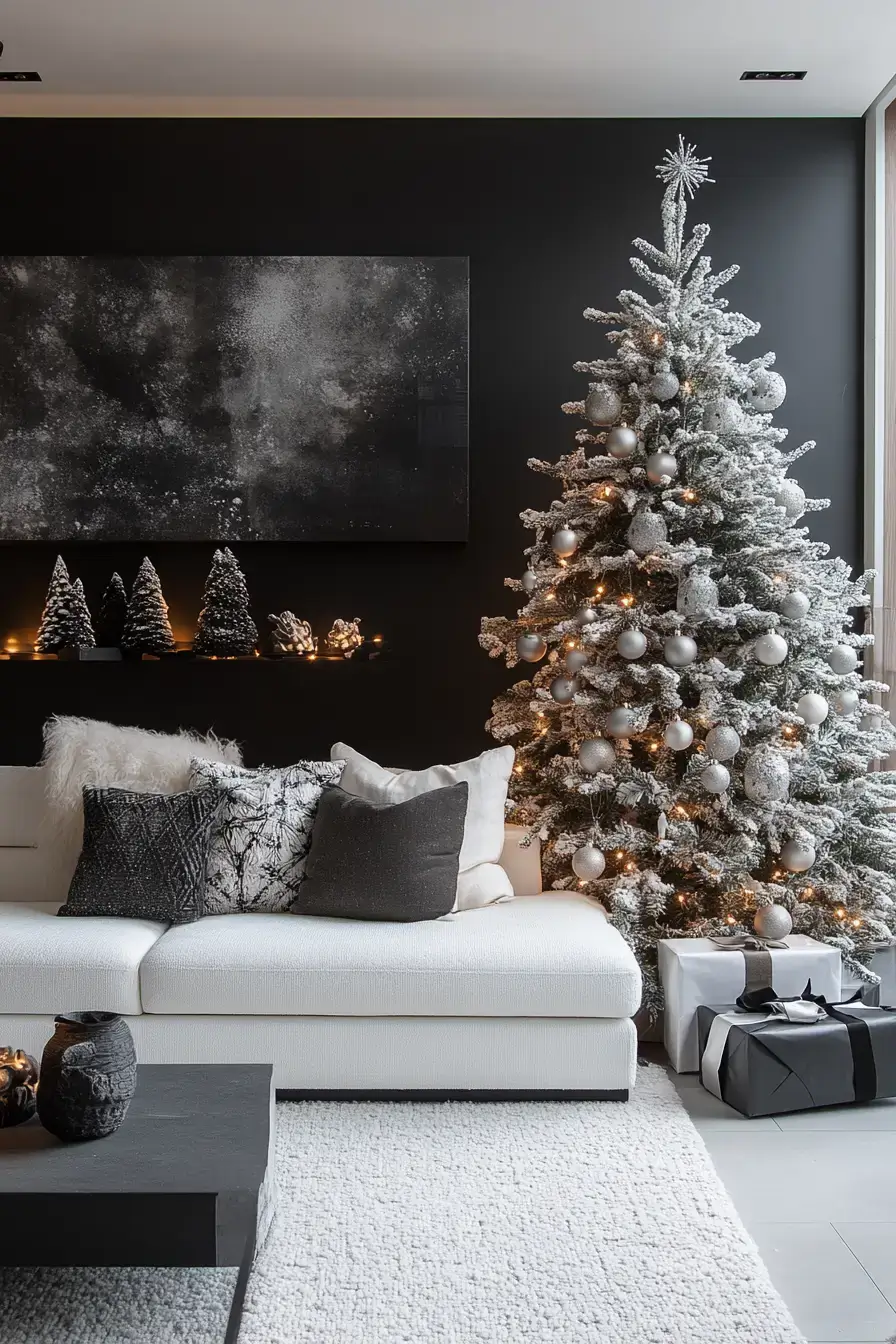 christmas living room
