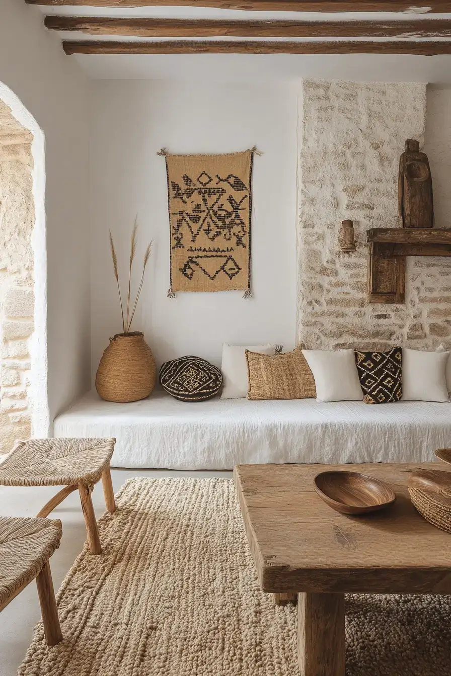 afro bohemian style decor