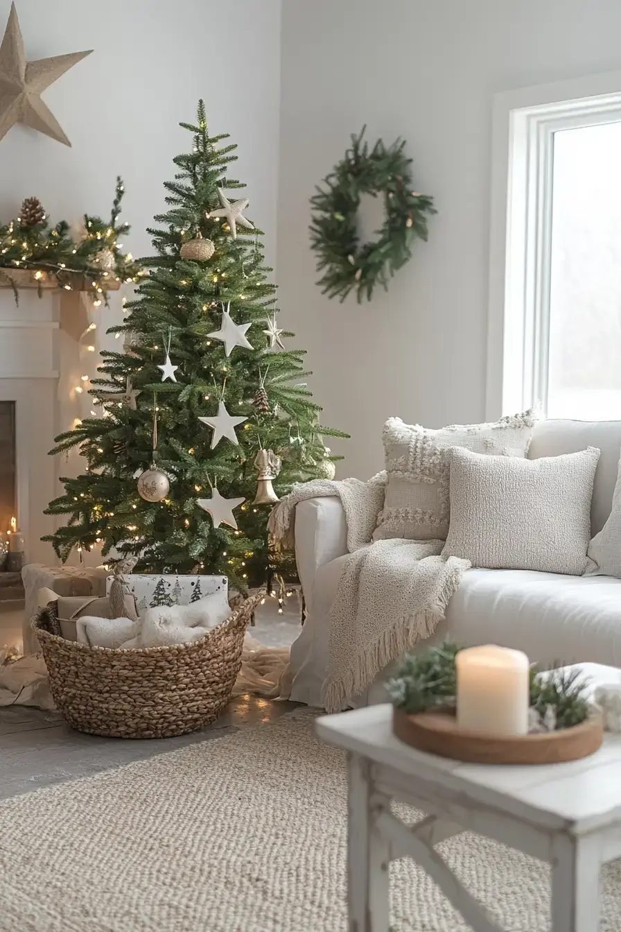 natural christmas decor