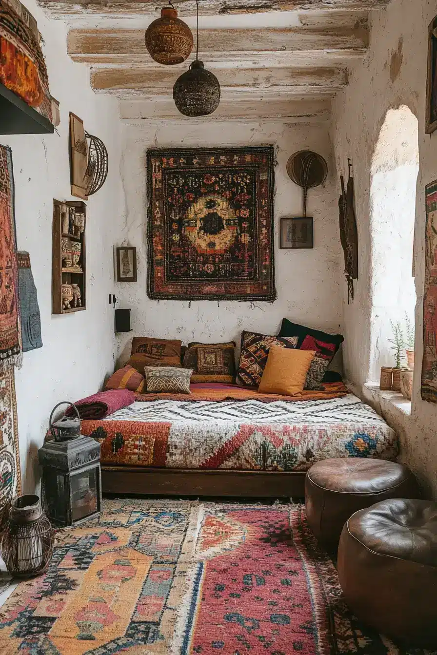 afro boho bedroom