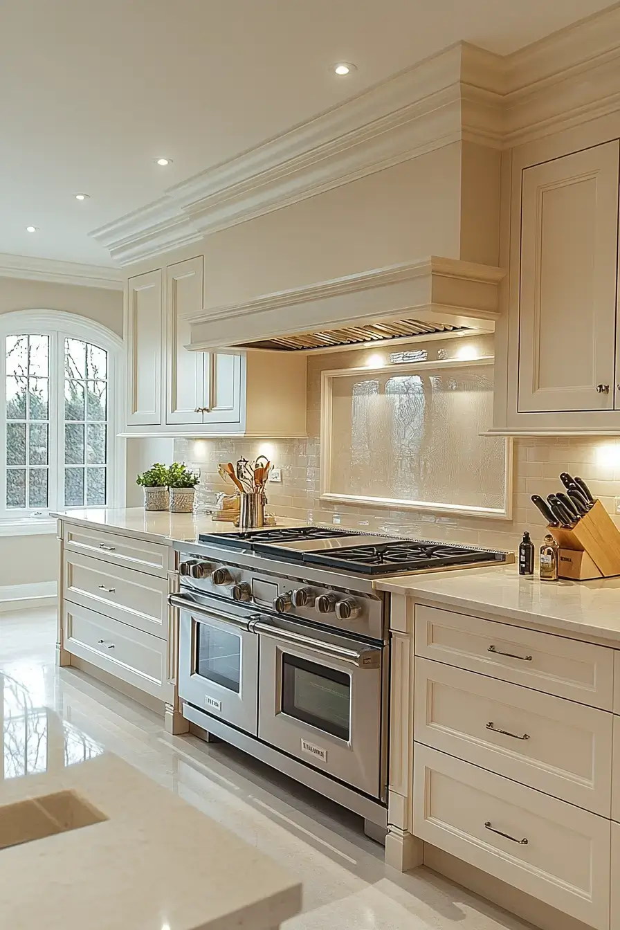 beige kitchen