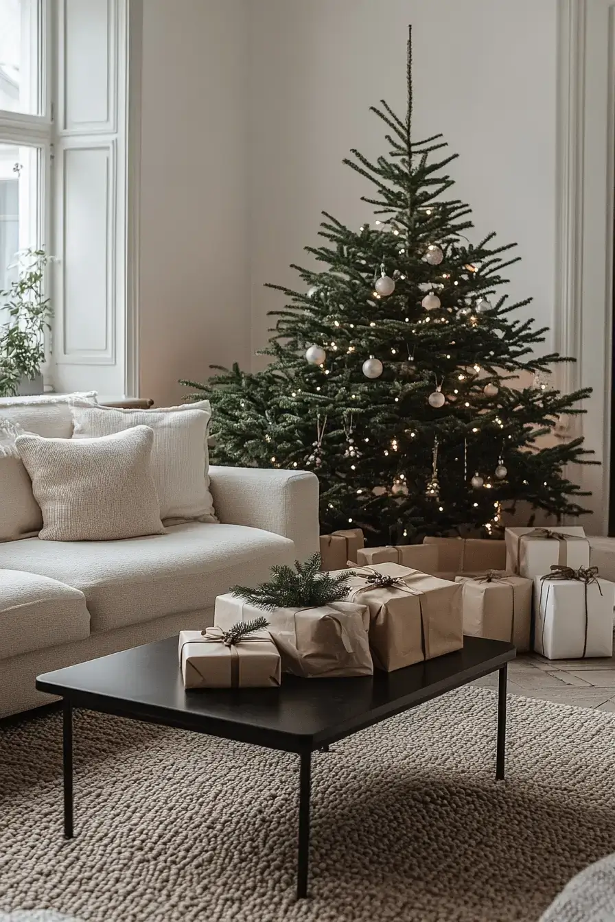 christmas living room