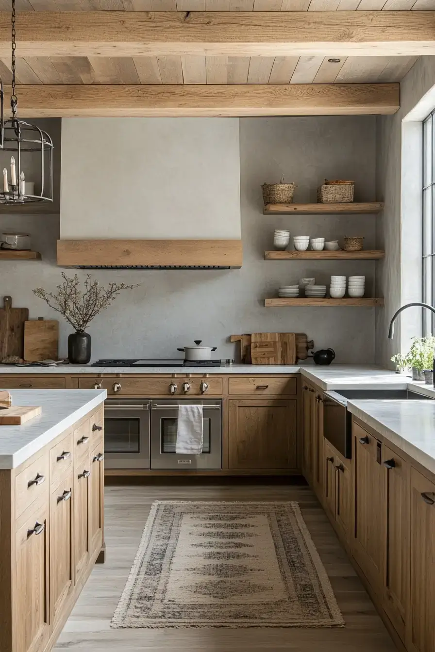 rustic kitchen cabinets