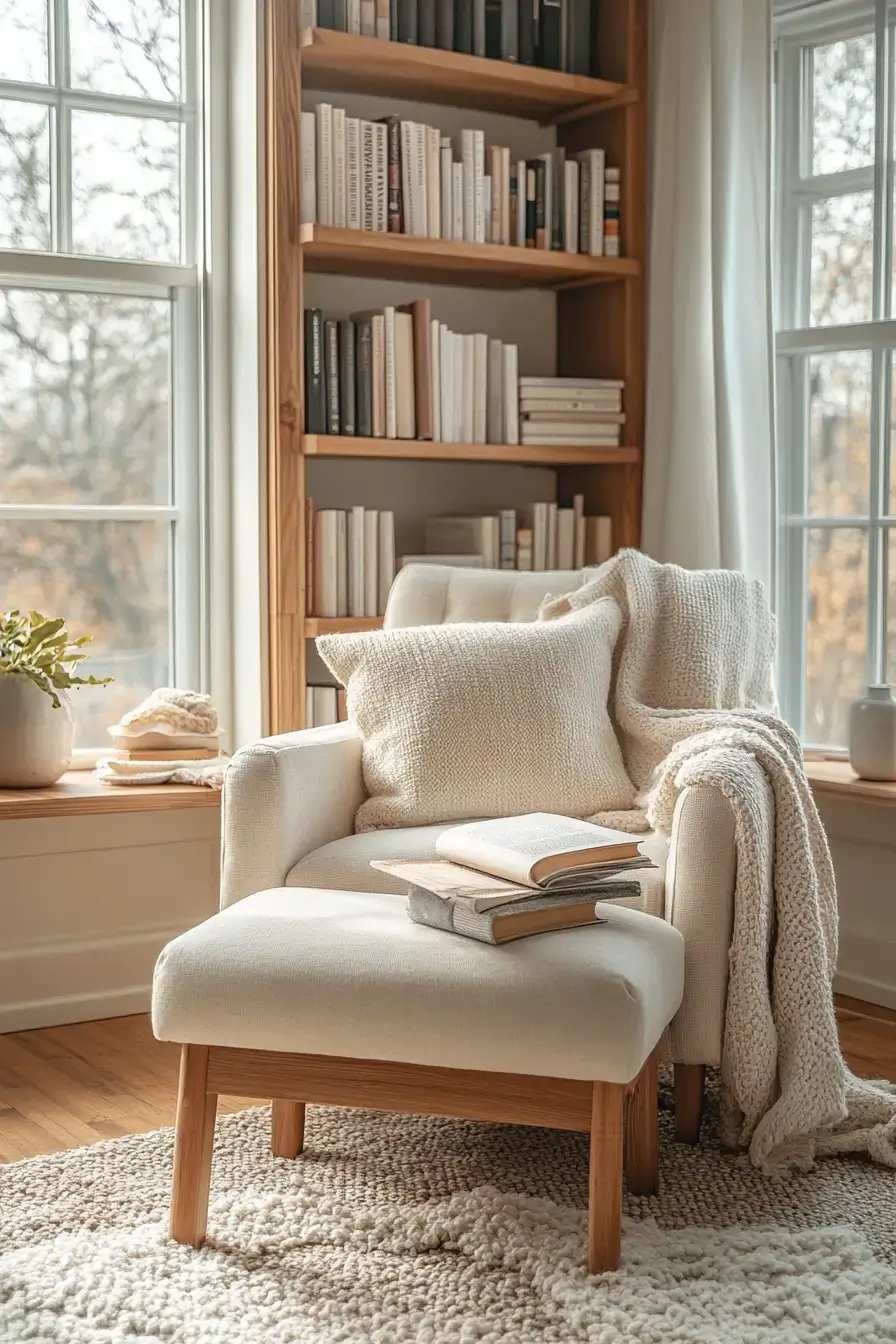 cozy home library