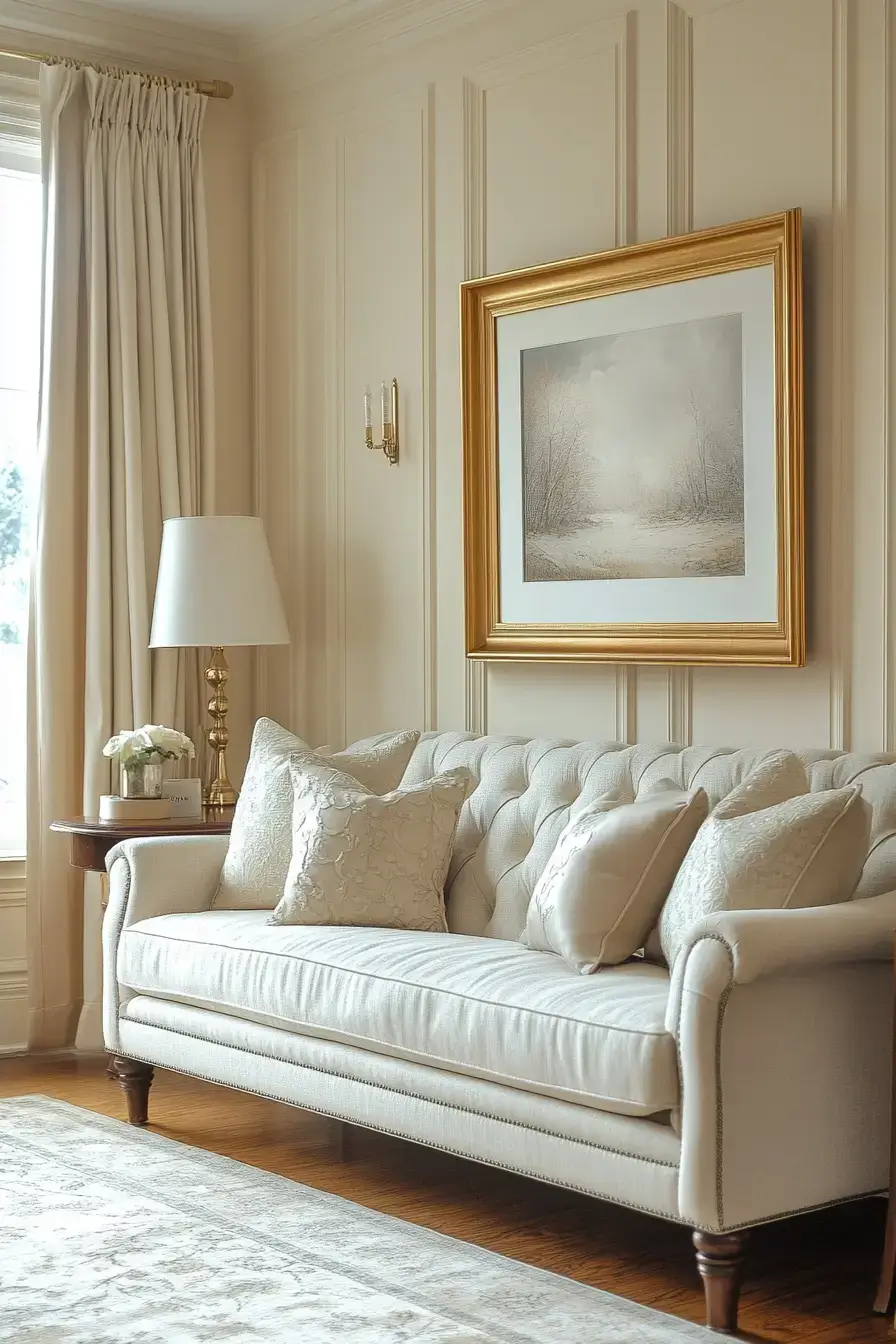 beige living room