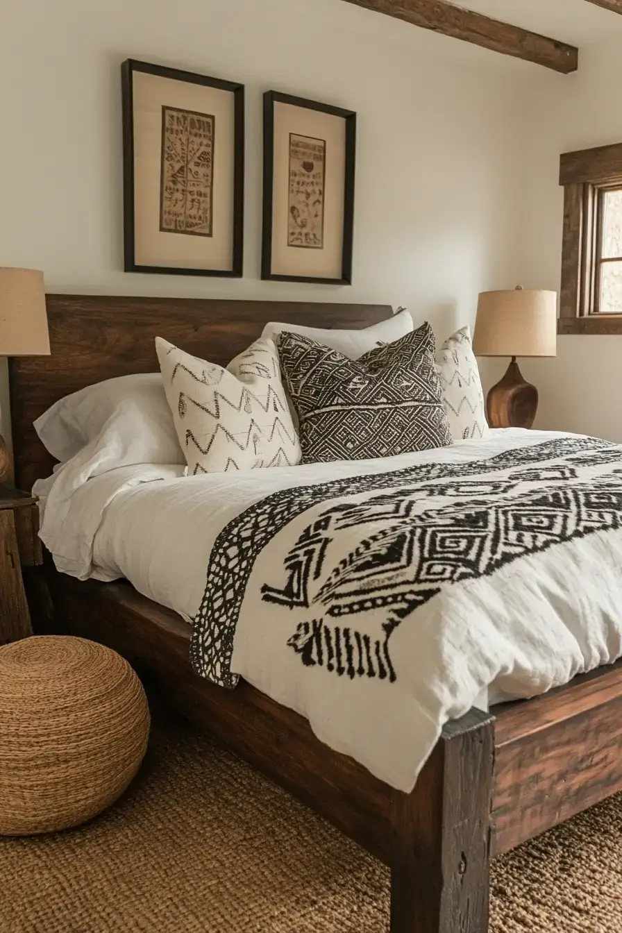 afro boho bedroom