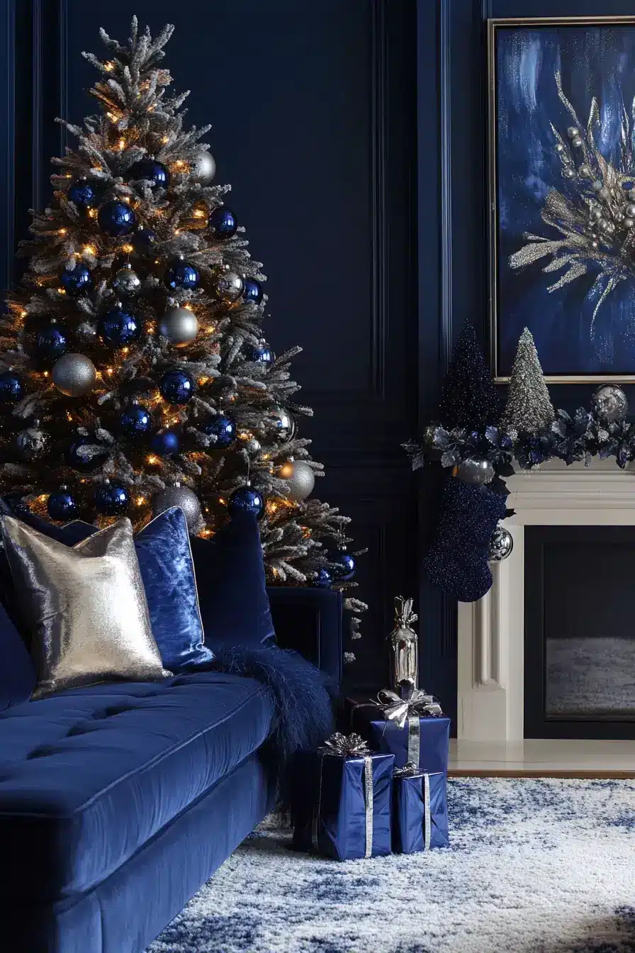 christmas living room