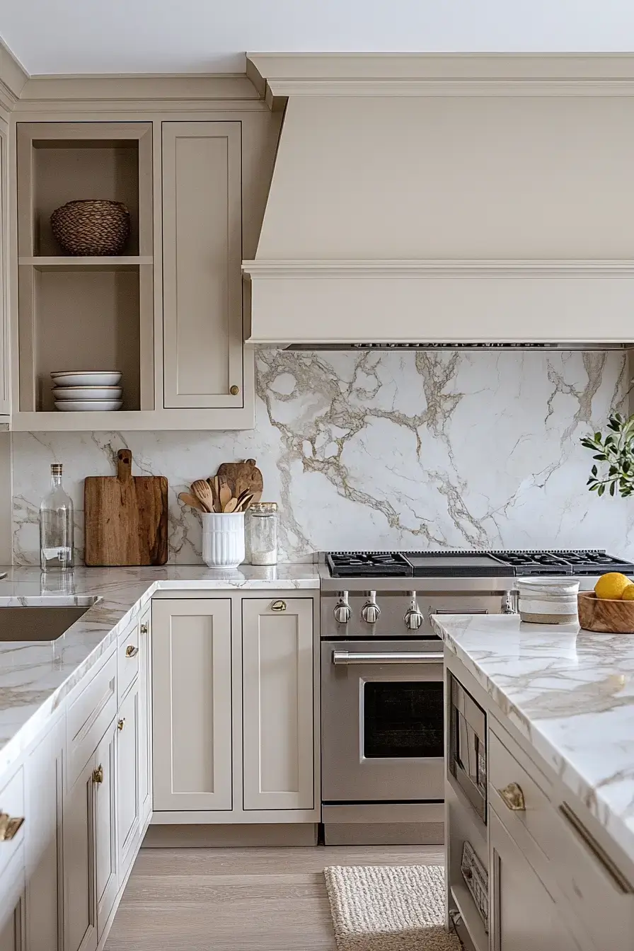 beige kitchen
