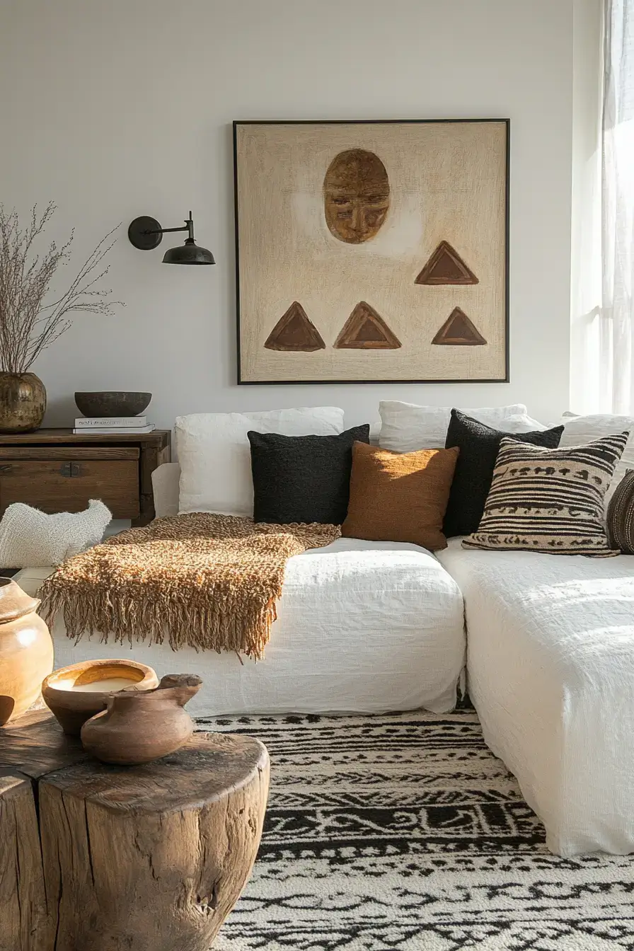 afro boho decor