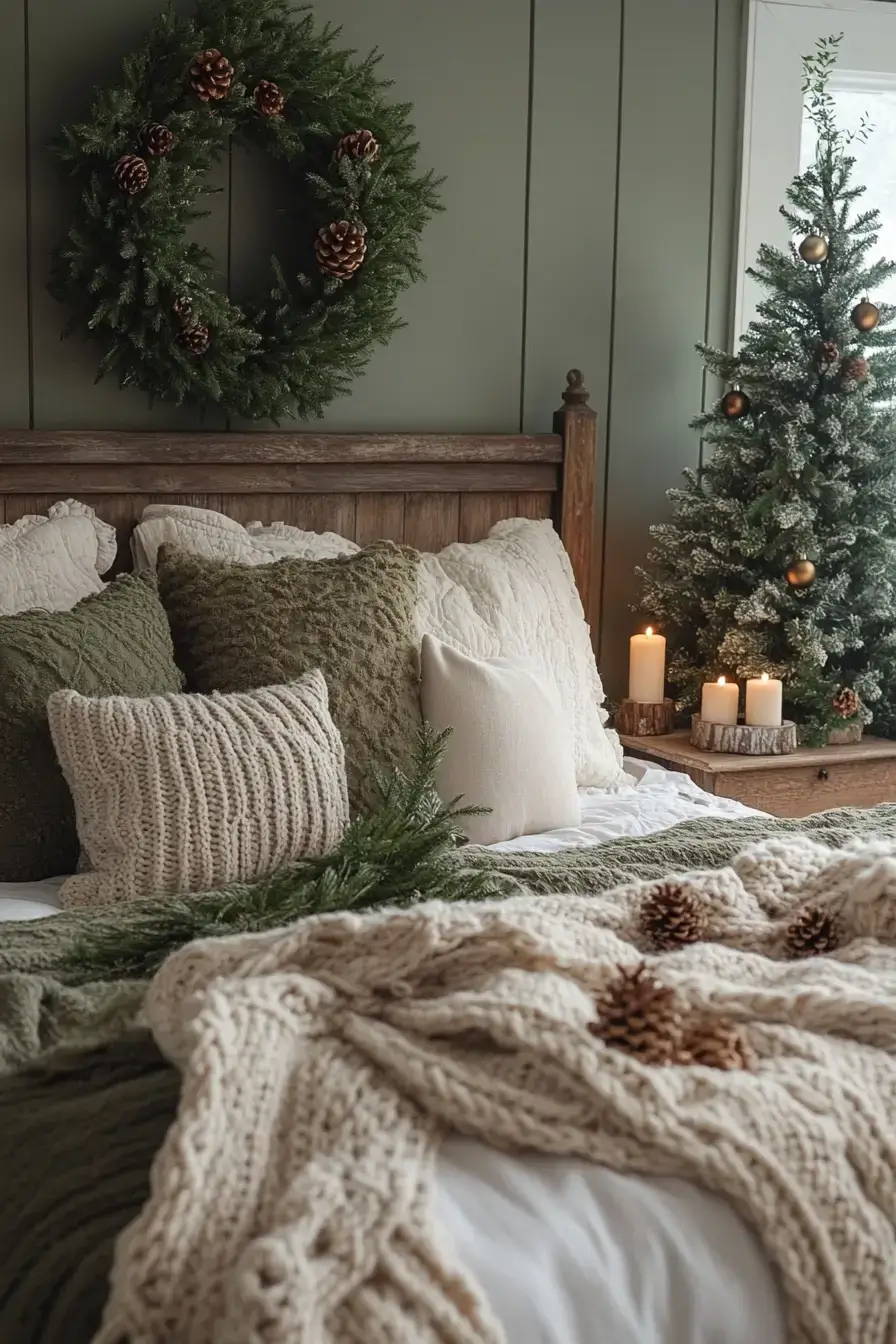 natural christmas decor