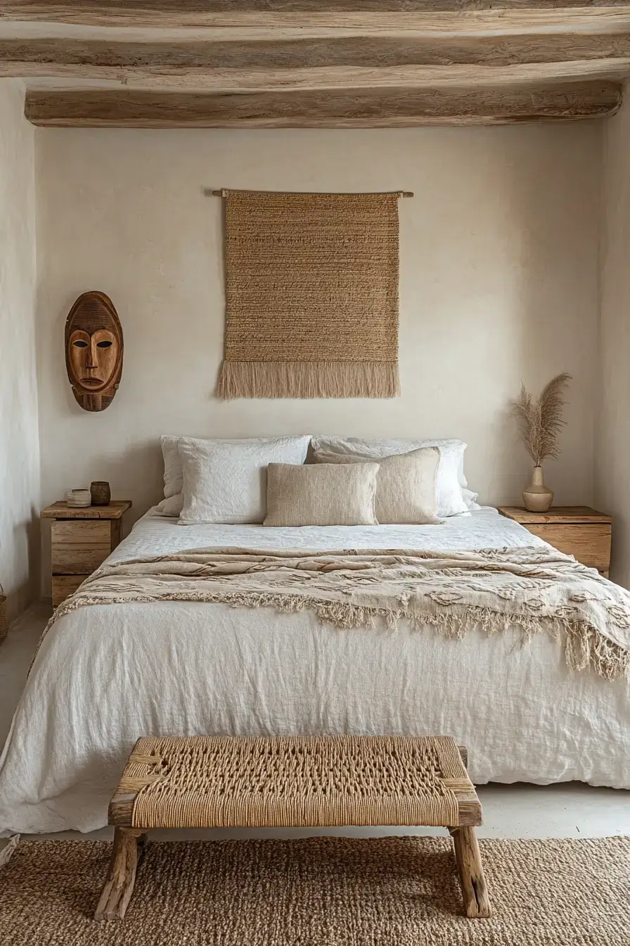 afro boho bedroom