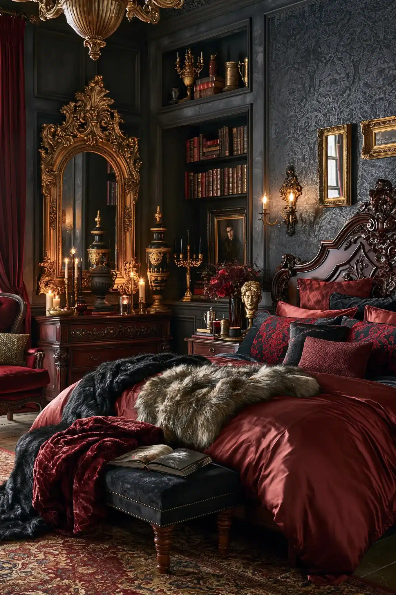 gothic bedroom