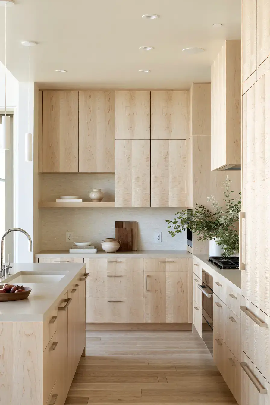 wooden kitchen
