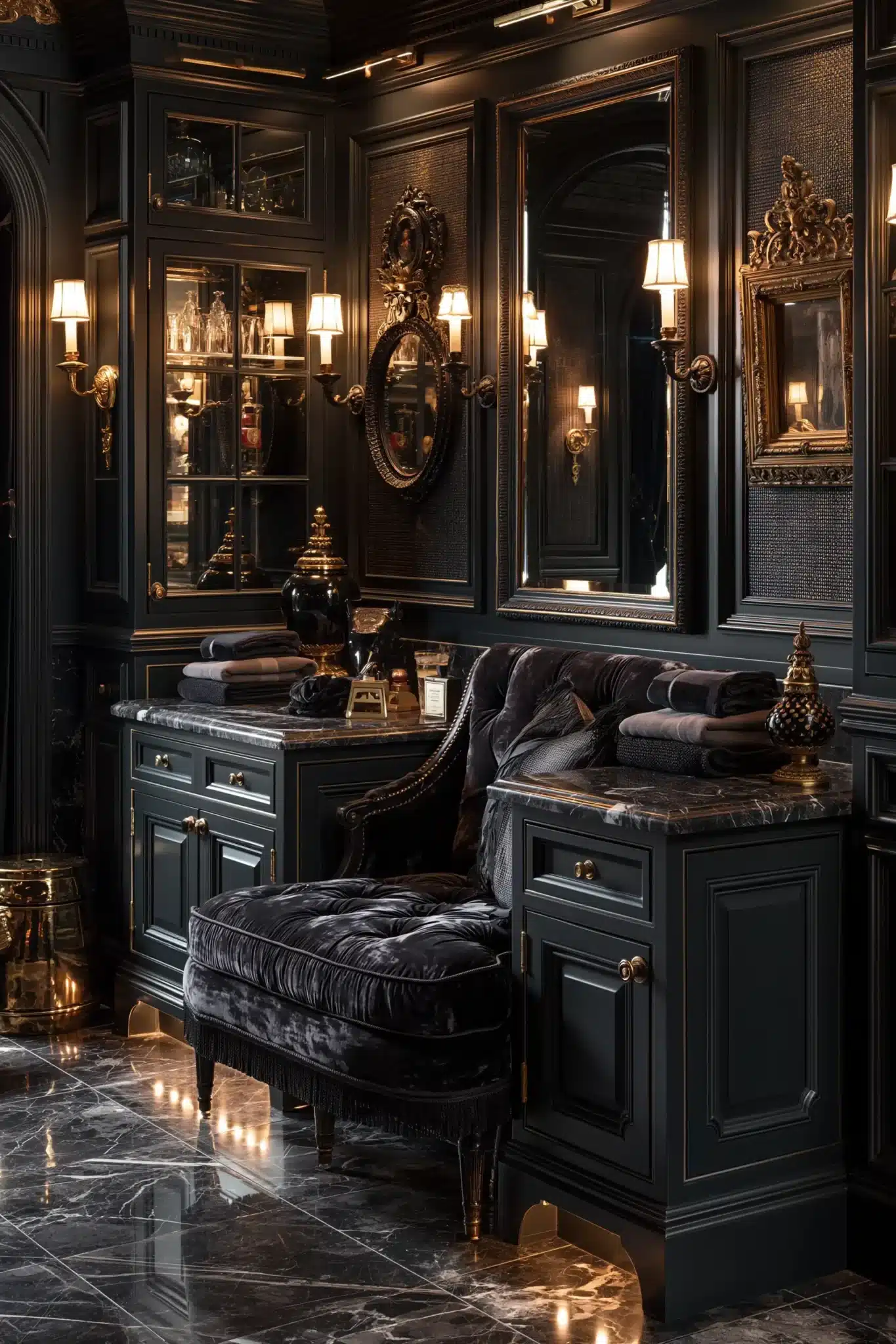 gothic bathroom